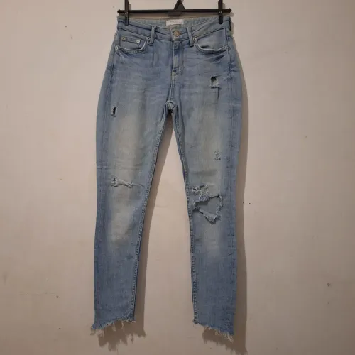 Calca jeans Zara 34 modelo skinny, feminina. 