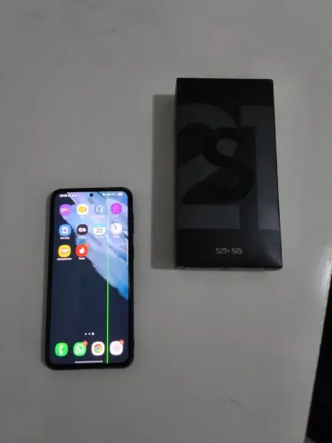 Samsung Galaxy S21+ 5G 128GB com caixa