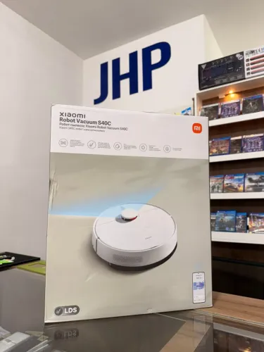 Robo Aspirador Xiaomi Vacuum S40C Branco - Até 12x sem juros, Loja Física