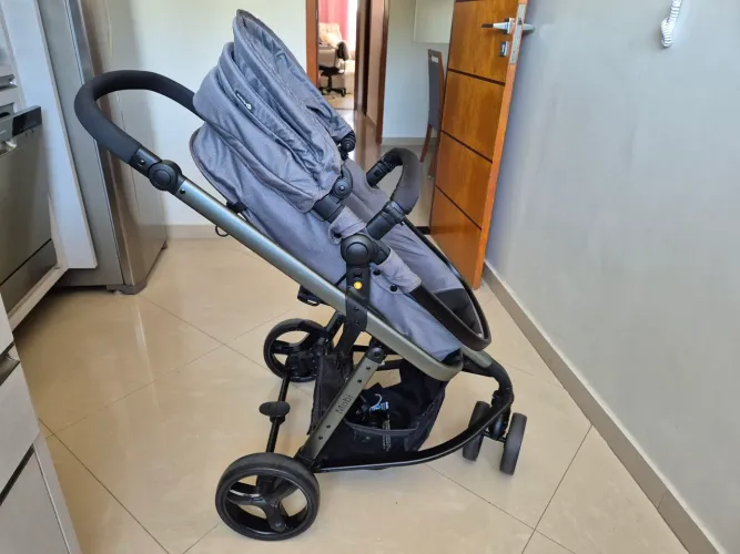 Carrinho de bebê e bebê conforto / safety 1st, Travel System Mobi, Trio, Grey Sport