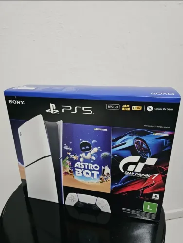 PlayStation5 Slim Barato, Promoção, Pacote ASTRO BOT e Gran Turismo 7