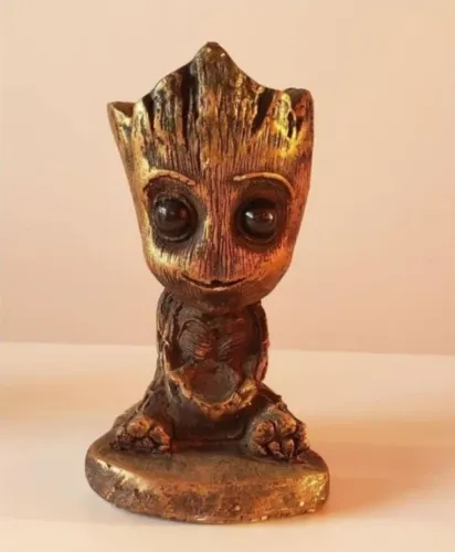 groot guardiões da galáxia marvel estátua