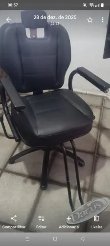 Cadeira de barbeiro 