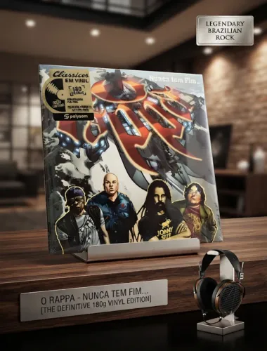 LP - Disco de Vinil l O Rappa - Nunca Tem Fim (Gatefold - Duplo - Lacrado)