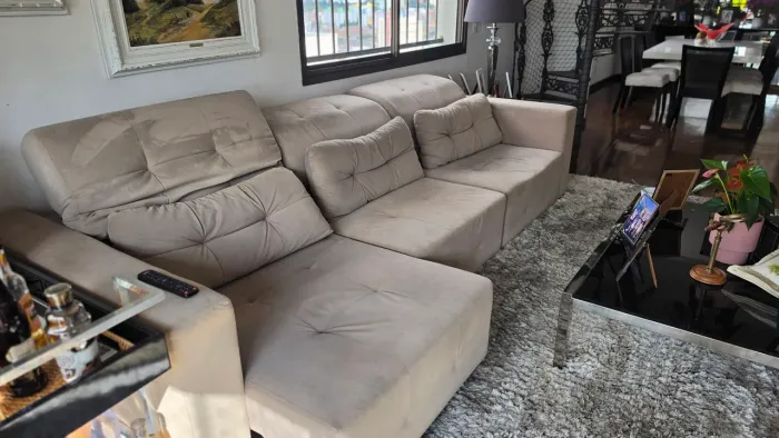 Sofa modular 3.20 reclinavel e retratil Super barato
