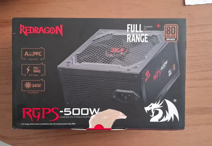 Fonte Redragon RGPS 500W Bronze 80 Plus