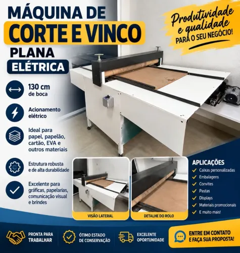MAQUINA PARA CORTE E VINCO