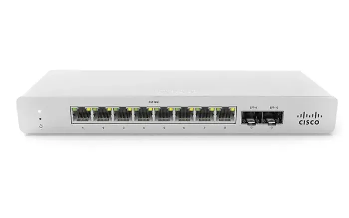 Switch Cisco Meraki MS120-8FP Gerenciável Layer 2 com PoE+