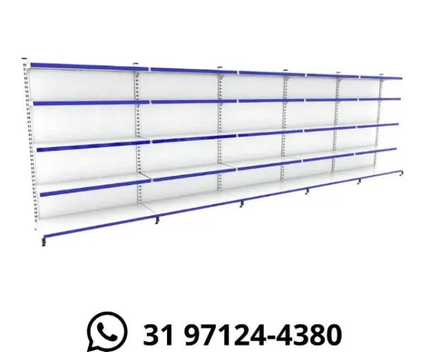 Gondola de Parede 5 Bandejas Polar