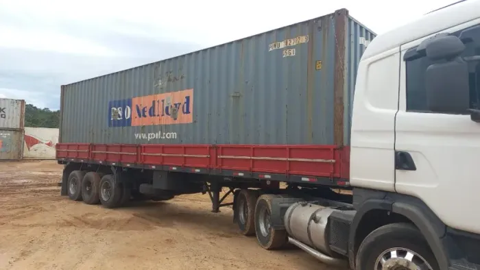 Container Maritimo DRY 40'Pes HC - Com 2,90 de Altura e Pagamento 100% na Entrega