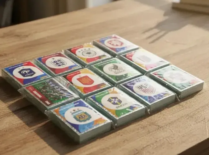 Set completo Copa do Mundo 2026