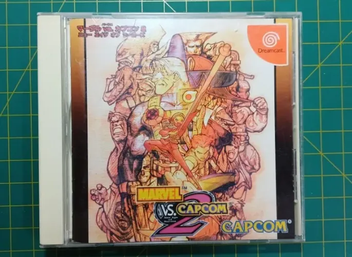Marvel Vs Capcom 2 - CIB - 100% Original Japonês - Sega Dreamcast