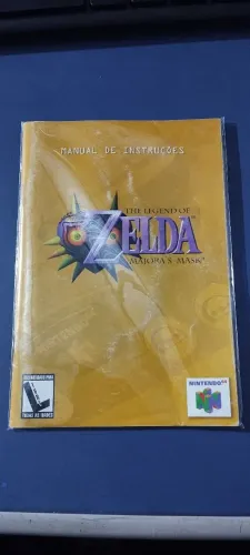 Lote manual jogos Nintendo 64