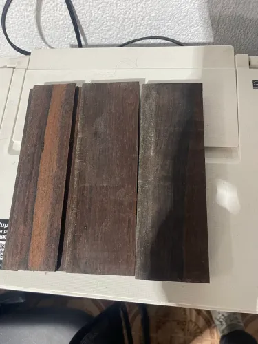 Piso Taco Madeira Imbuia 21x7  Kit Com 1 M² (Usado)