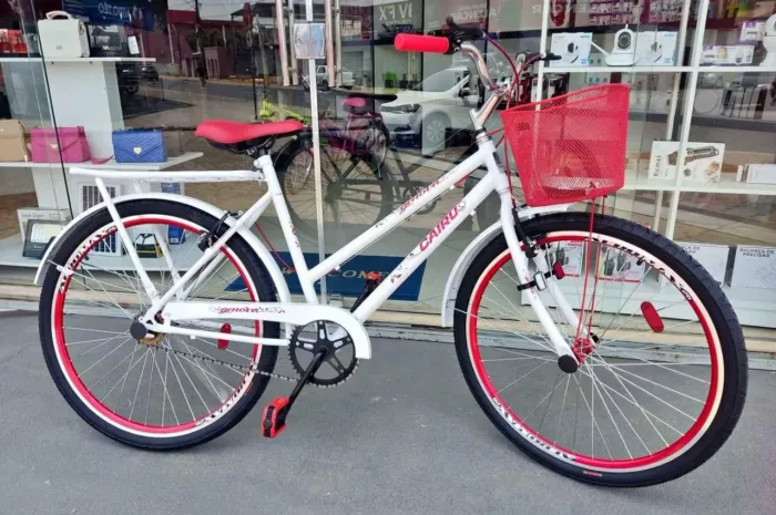 Vendo bicicleta aro 26 Genova com cestao 