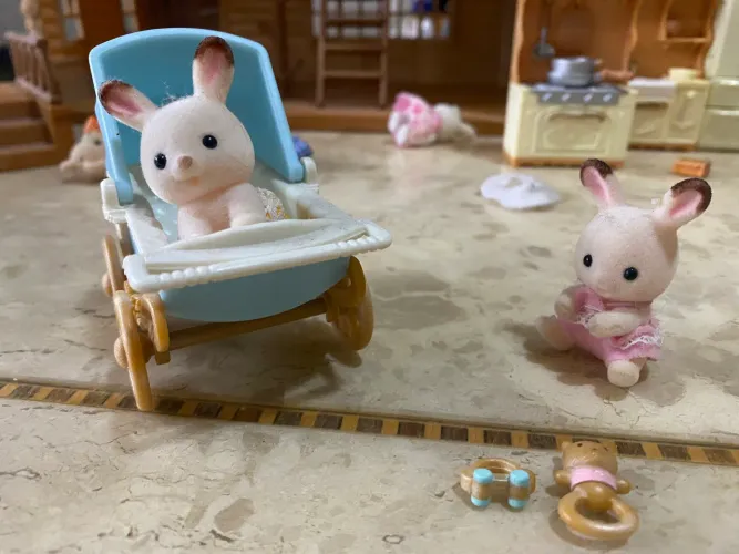 Sylvanian families gêmeos
