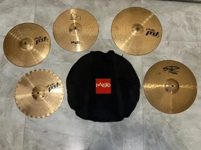 Kit pratos Paiste + Bag de brinde