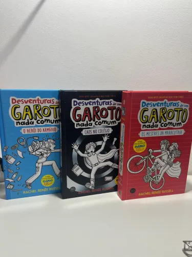 Box de livros Desventuras de um garoto nada comum
