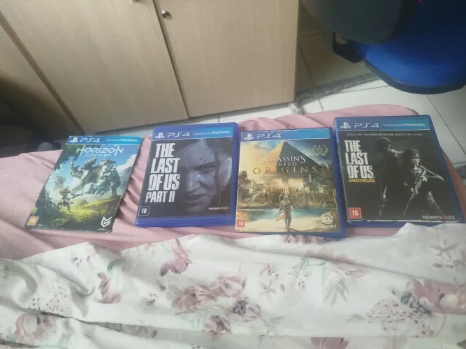 Quero vender esses 4 jogos