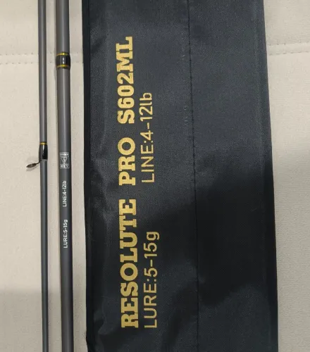Vara Pesca Mavllos Resolute 12lb Molinete 2 Partes Ação Rápida 88g