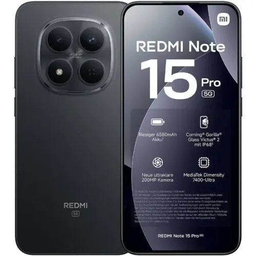 Celular Xiaomi Redmi Note 15 Pro 512gb 8gb Ram 5G Titanium Global