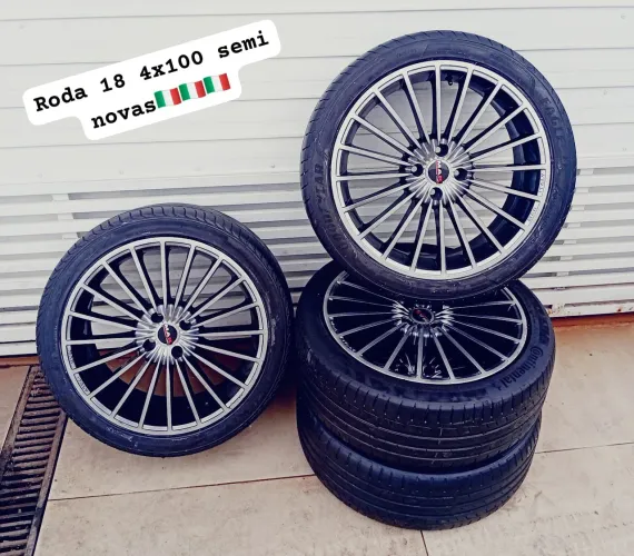 Roda 18 4x100 semi novas?