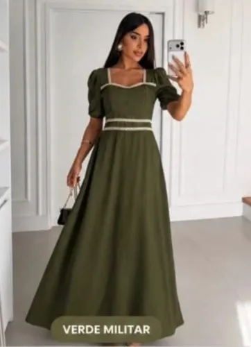 Vestido Modelo Cristã