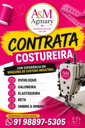 Vaga Costureira 