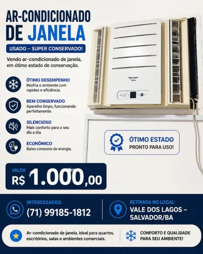 Ar condicionado de janela Springer
