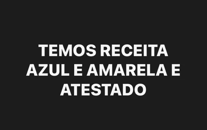 RECEITUÁRIO AMARELO AZUL
