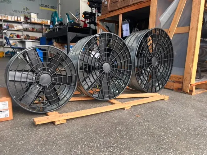Exaustor Industrial Axial 40cm 50cm e 60cm Alta Vazão