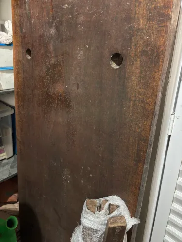 Mesa madeira maciça 60 anos