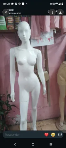 VENDO MANEQUINS DE FIBRA ( TENHO 2 UNIDADES ) PREÇO POR UNIDADE