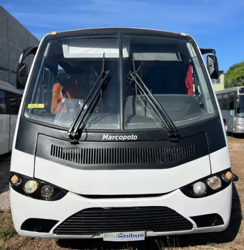 Bilu Ônibus apresenta Vw/Mpolo Senior; Ano 2011/2012; Revisada; Completa; Em ótimo estado