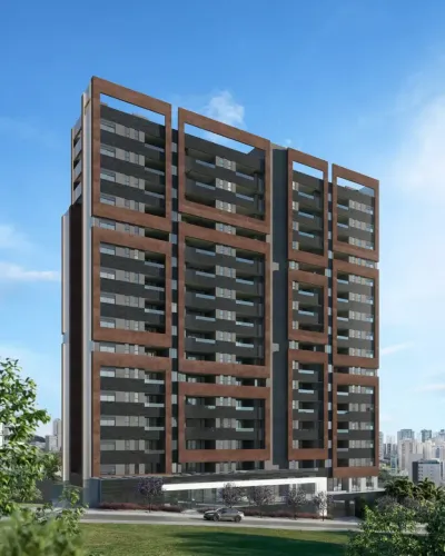 Apartamento à venda no Aldea Vale do Sereno, com 1 quarto e 43m²