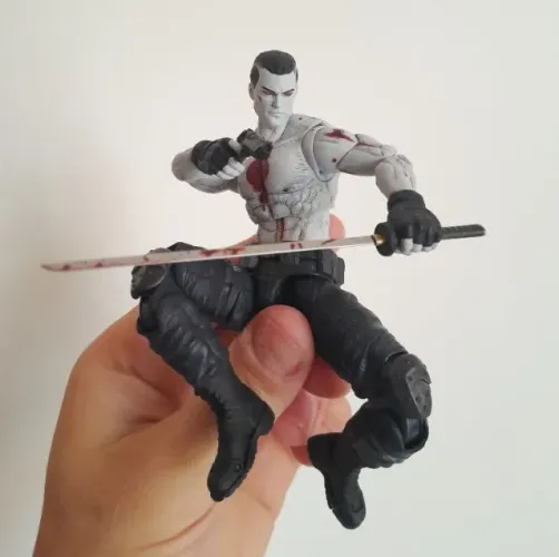 Threezero 1/12 Bloodshoot - Semelhante a marvel legends