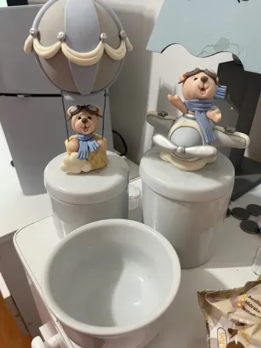 KIT HIGIENE DE PORCELANA MENINO 
