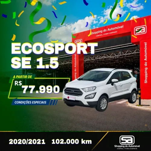 Ford Ecosport SE 1.5 12V Flex 5P Aut. 2021