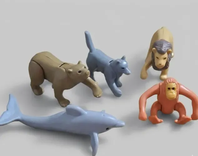 Desapego Lote Animais Playmobil McDonald's - 5 Peças