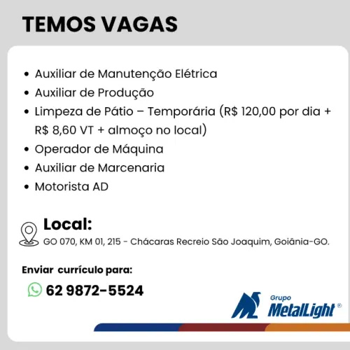 Vagas Operacionais