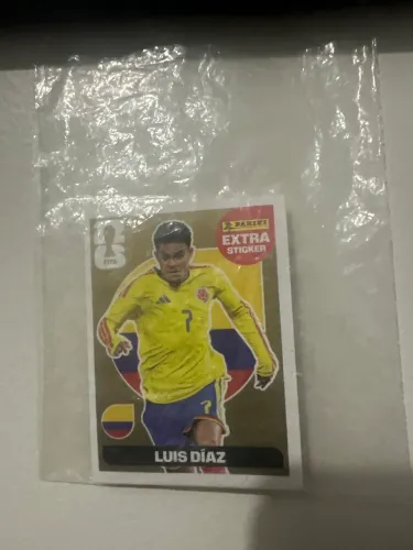 Figurinha Luis Diaz Gold
