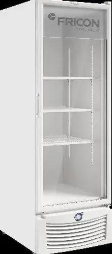 Conservador vertical porta de vidro tripla ação fricon 2 anos de garantia