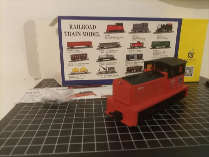 Locomotiva ho manobreira escala 1/87