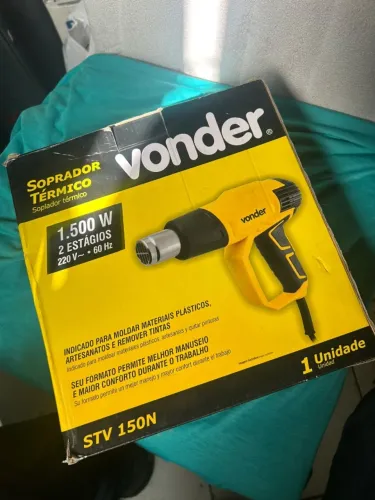 Soprador Térmico 2 estágios 1.500w - 220 v - 60hz Pouco uso. Valor R$ 120