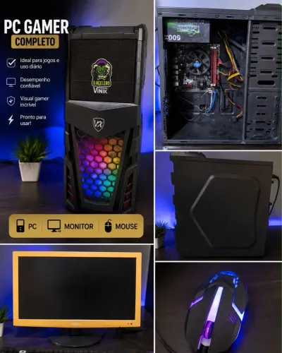 Pc para jogos e estudo