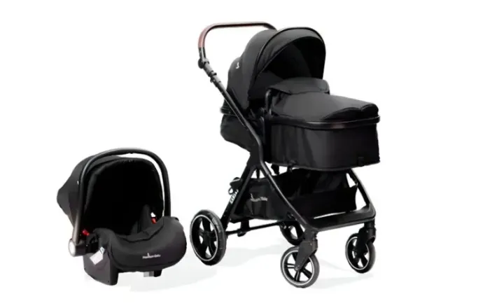 Carrinho de bebê + bebê conforto Premium Baby Kansas 3 em 1