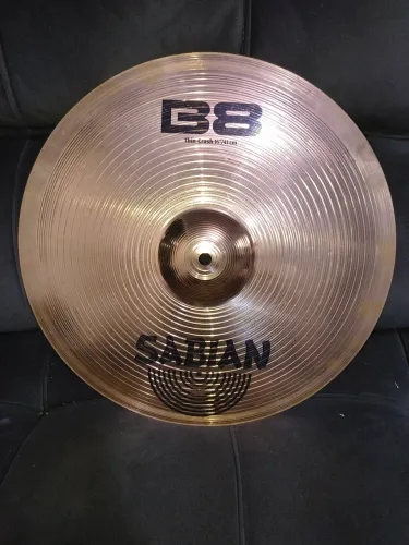 Prato de bateria acústica Thin crash 16 Sabian B8 