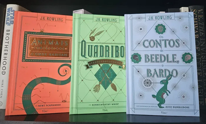 Livros Harry Potter - Box Biblioteca & Criaturas Mágicas 