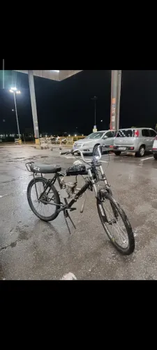 Bicicleta motorizada com freio no pé 85cc revisada 
