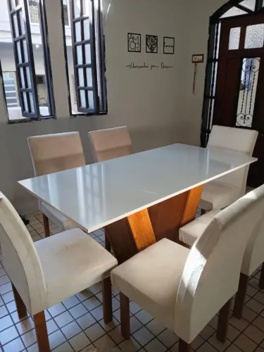 Mesa de jantar 6 mesas nova